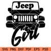 Jeep Girl SVG