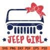 Jeep Girl SVG