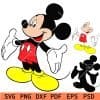 Happy Mickey Mouse Layered SVG
