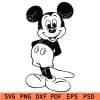 Happy Mickey Mouse SVG
