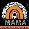 Leopard Prints Boho Mama svg