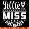 Little Miss Firecracker svg