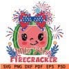 Little miss firecracker svg