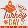 Happy Turkey Day SVG