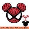 Mickey Spiderman SVG