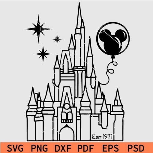 Disney Castle SVG
