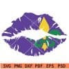  Lips Mardi Gras SVG
