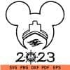 Mickey Cruise 2023 svg
