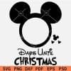 Days Until Christmas Mickey SVG