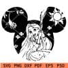 Mickey Disney Princes SVG