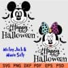Mickey Jack and Minnie Sally Bundle svg