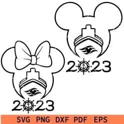 Disney Cruise 2023 Bundle SVG