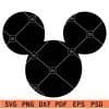 Mickey Mouse head SVG