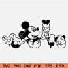Mickey Mouse Snacks SVG