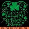 Mickey Mouse St Patrick's Day Svg