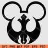 Mickey Mouse Star Wars SVG