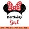 Disney Birthday Girl SVG