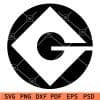 Minion Gru G Logo Svg