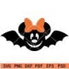  Minnie Ghost Bat SVG