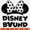 Minnie Ears Disney Bound SVG