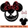 Jack Skellington Mickey & Minnie SVG