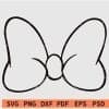 Minnie Mouse Bow SVG