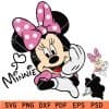 Minnie Signature Layered SVG