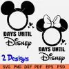 Days to Disney Countdown Wreath Bundle SVG