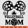 Minnie Mouse Volleyball Mom Svg