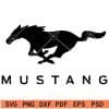 Mustang Logo SVG
