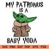 My Patronus is a Baby Yoda SVG