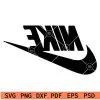 Nike Logo Inverted SVG