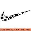 Official NIKE Logo Leopard Prints SVG