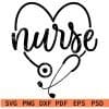 Nurse Stethoscope svg