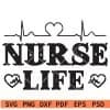 Nurse Life Heat rate SVG