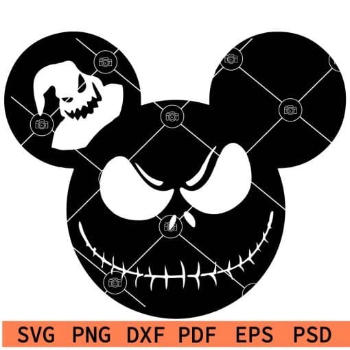 Disney Oogie and Jack skellington SVG