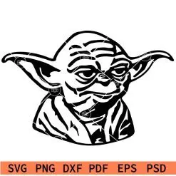 Papa Yoda SVG