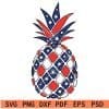 Patriotic Pineapple SVG