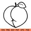 Ass Peach SVG