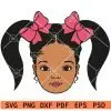 Peekaboo girl SVG