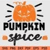 Halloween Pumpkin spice SVG
