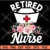 Retired Nurse SVG