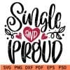 Single and Proud svg