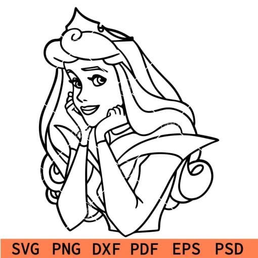 Frozen Princess Anna SVG