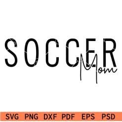 Soccer mom SVG