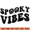 Smiley Spooky Vibes SVG