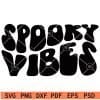 Wavy Spooky Vibes SVG
