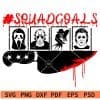 Squadgoals SVG, Halloween Movie Characters SVG