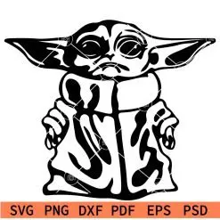 Papa Yoda SVG