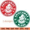 Grinchman Coffee SVG